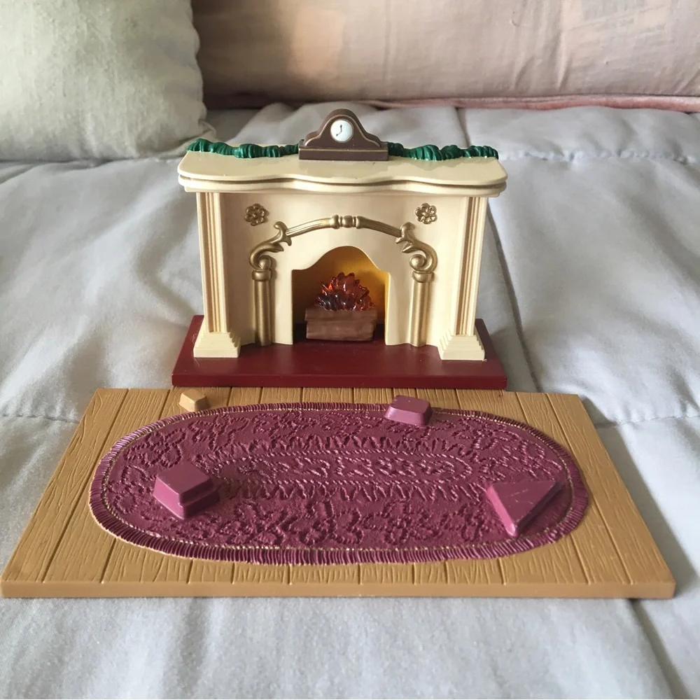 Hallmark Ornament Bearingers Flickering Fireplace